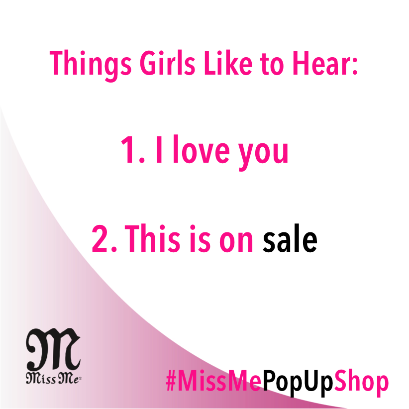 MissMeJeansSA's tweet photo. Don't forget to save the date!

Miss Me Pop-Up Sale
28 &amp; 29 April
Park Inn Hotel
118 Katherine Street, Sandton https://t.co/APGgLBya0D