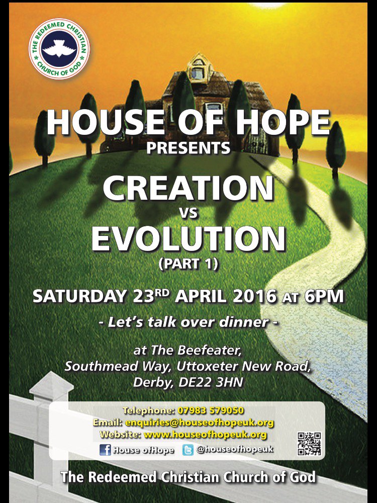 houseofhopeuk's tweet photo. 1 day to go for our programme #houseofhopeuk #creationevolution https://t.co/sZ7wcYXUm4
