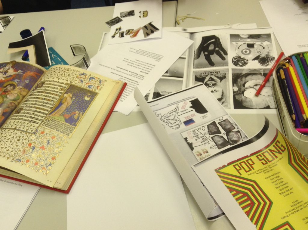sapphia1's tweet photo. Thanks to @CHCHSLeeds for another fab zine workshop using the specialist collection @ #moorallerton @leedslibraries https://t.co/EE6ZkQ1JzZ