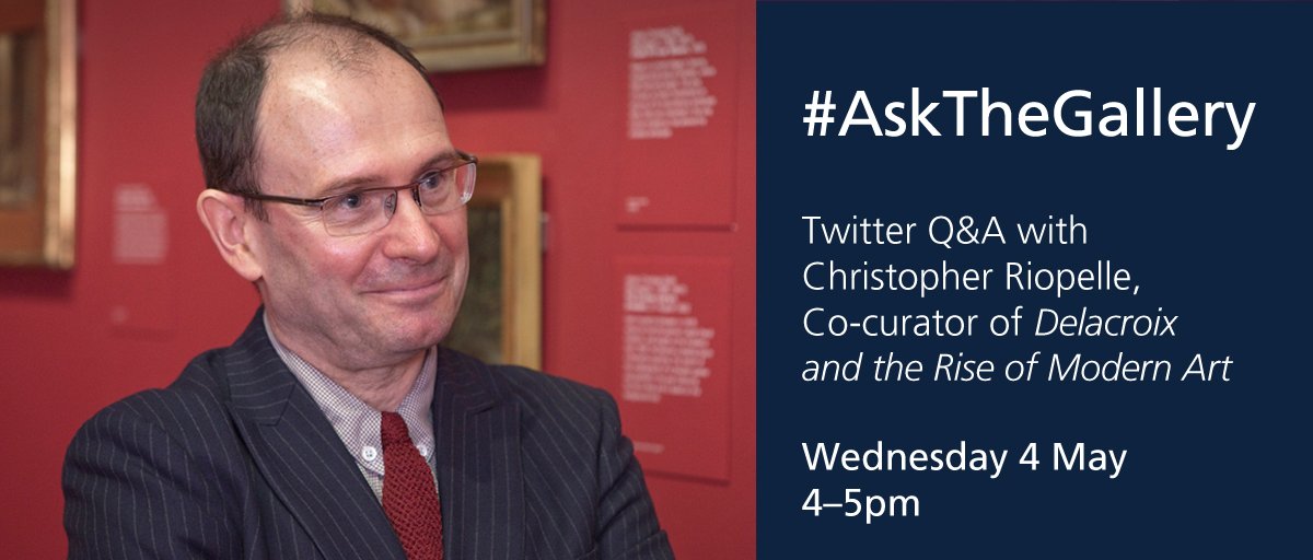 Do you have a question for our curator of Post-1800 Paintings? Tweet us now using #AskTheGallery.