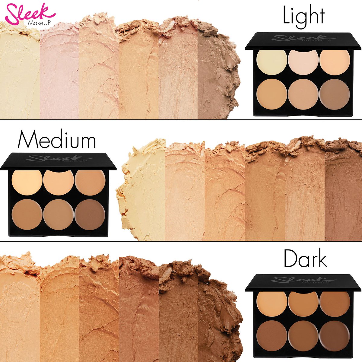 mulliganchemist's tweet photo. With a shade to suit everyone the new #CreamContourKit from @SleekMakeupIRL will give you a flawless contoured look! https://t.co/nilKH7YoYq