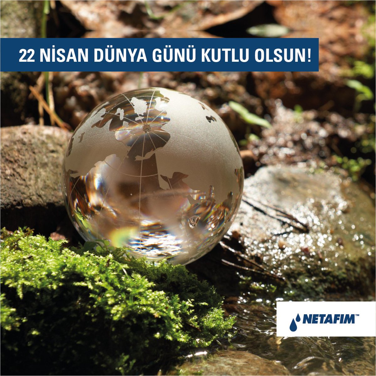 Bugün, hepimizin ortak bayrağı olan masmavi dünyanın günü! #DünyaGünü #EarthDay