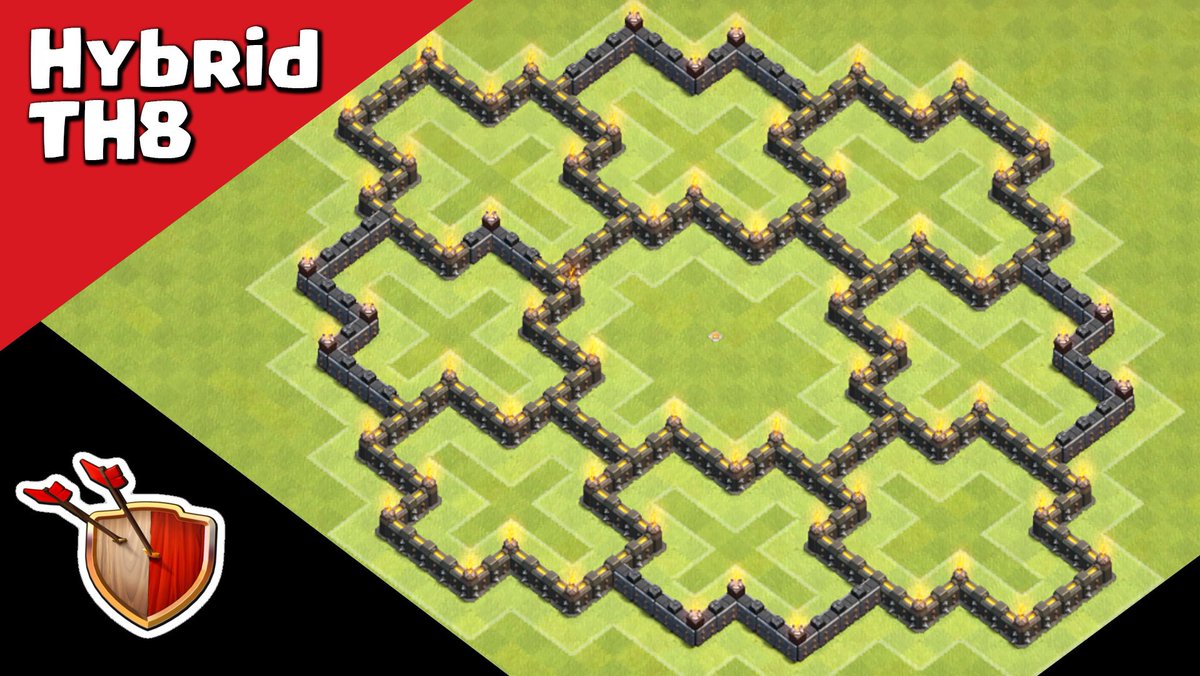 Town hall 8 base Town hall 8 base