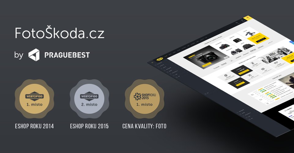 PragueBest's tweet photo. E-shop fotoskoda.cz získal již 3 ocenění: 1. a 2. příčku za nej e-shop ve WebTop100 a Cenu kvality: Foto v ShopRoku. https://t.co/ZzkkhakBGa