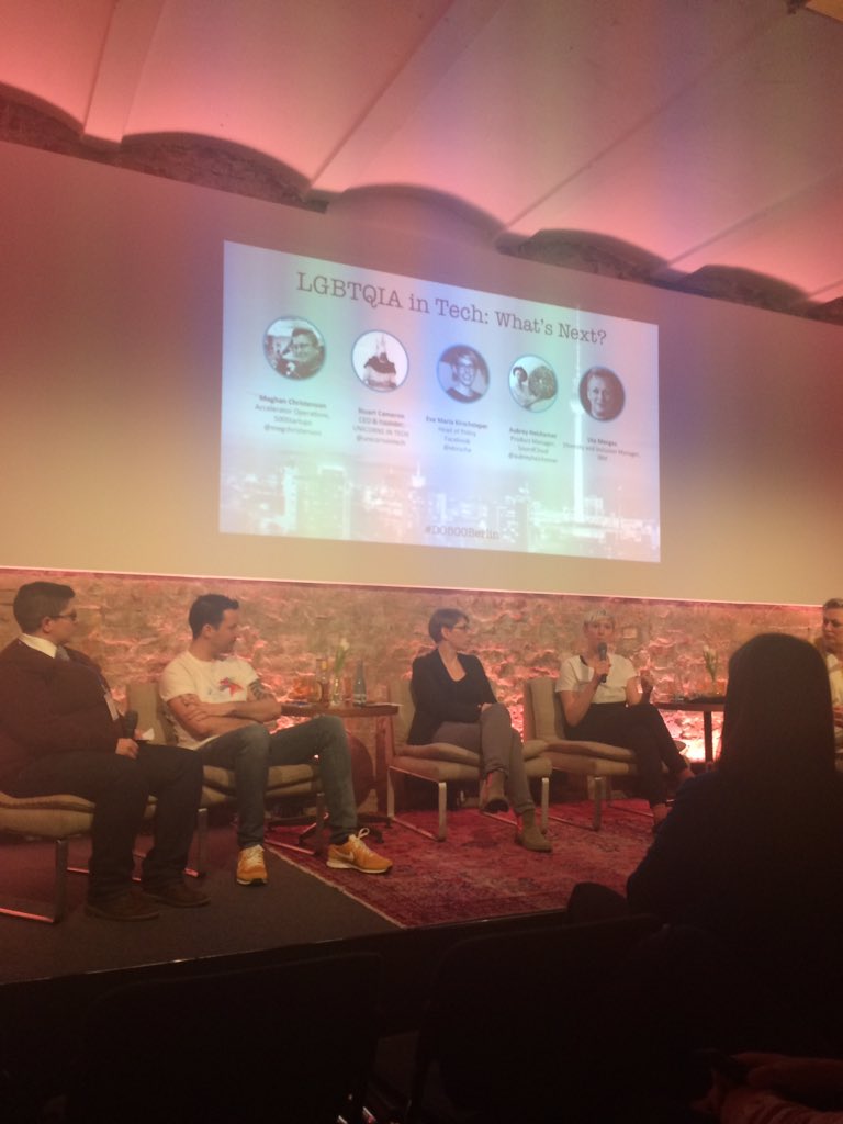 kaodro's tweet image. Empathy lessons in every session at #DO500Berlin : now superinteresting panel on challenges for #LGBTinTech