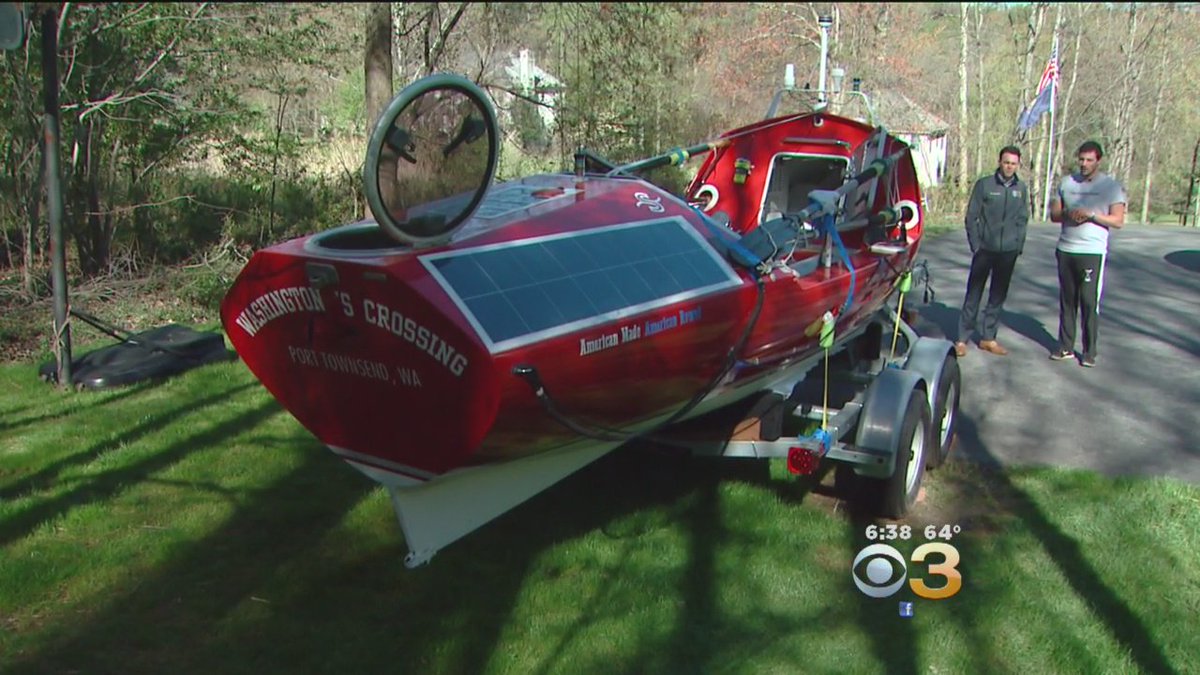 CBSPhiladelphia's tweet photo. #WATCH: Local Man Describes Incredible Transoceanic Journey. @PatGallenCBS3 has his story: https://t.co/jN9RXiRThW https://t.co/Tj5AsxuTAh