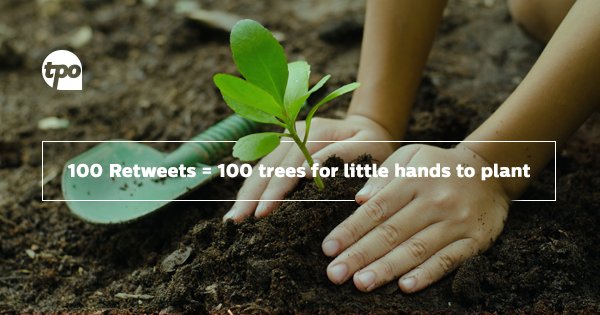 TPOuk's tweet image. Help kids plant trees! RT for #EarthDay &amp;amp; @TheTreeCouncil will make it happen with our help. #TreesForKids