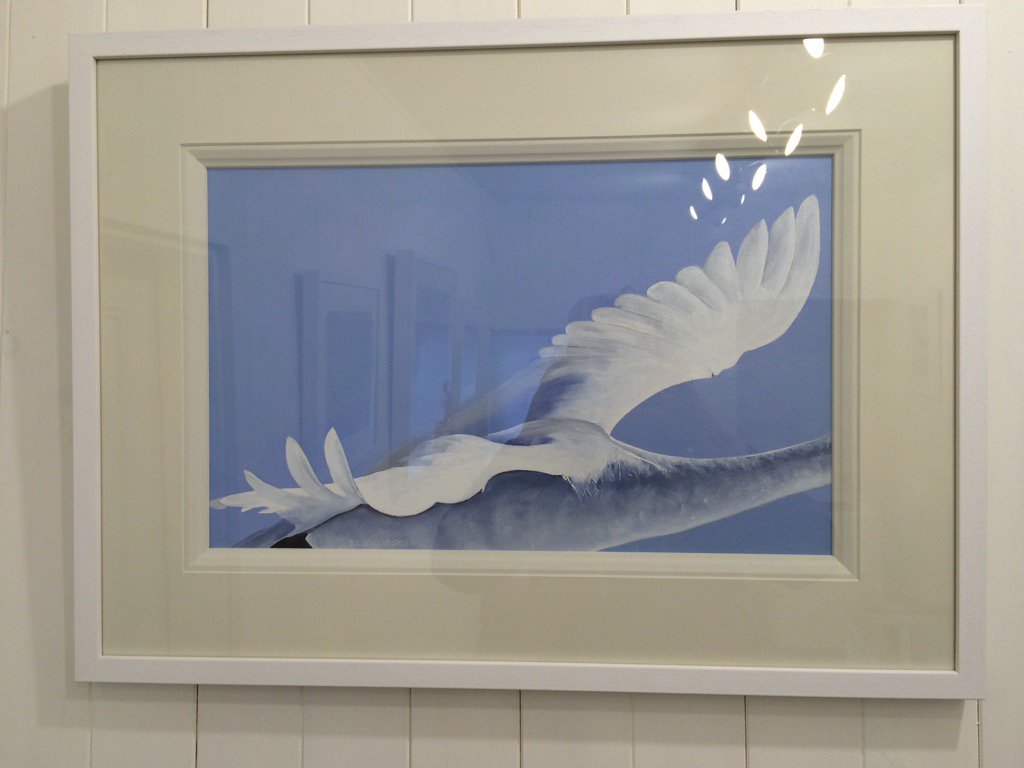 angelabradyRIBA's tweet photo. All ready for our group show launching tonight All welcome #BlueHouseGallery #Schull #FlightsOfFancy @irishartnews https://t.co/aMEkMb8SdO