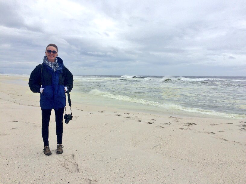 DawnJorgensen's tweet photo. They said there'd be days like this. 12.5km of walking the sandveld and deserted shore. @CWCBioRes #darlingstagger https://t.co/EPYmSFcWZm