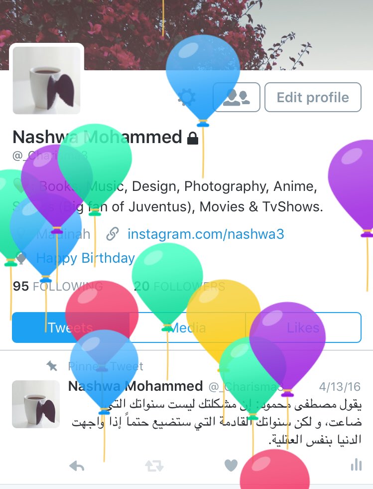 Nashwa3m's tweet photo. This is amazing 😍❤️
#22april2016 https://t.co/wg146GSJWB