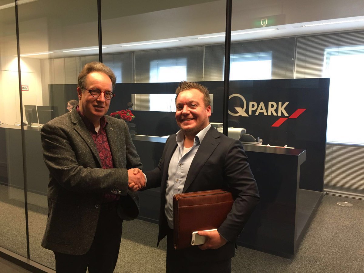 Personato en <a href="/QPark_Nederland/">Q-Park Nederland</a> sluiten strategische overeenkomst! --> bit.ly/1SVhtBR #wijvinden