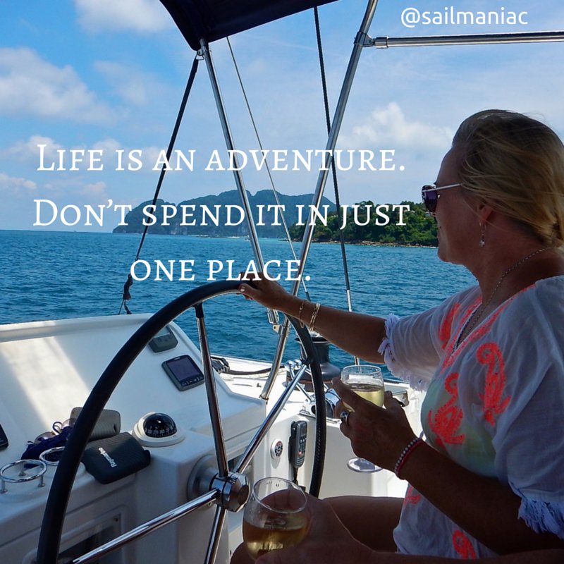 sailmaniac's tweet photo. Life is an adventure. Don’t spend it in just one place. 

#AzizYıldırım
#JohnnyDepp
#ValeuCunha https://t.co/QTUQiQWgsS