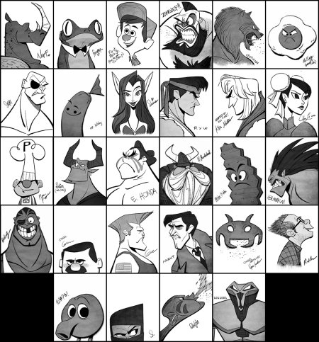 Sato3 On Twitter タッパーの店の廊下には ゲームのキャラクターが描かれたカリカチュアが飾られているが この中にリッチ ムーア監督の イラストが隠れている シュガーラッシュ