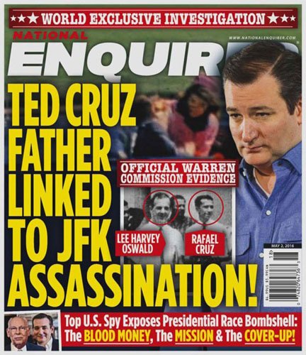 National Enquirer: Ted Cruz's father linked to killing JFK