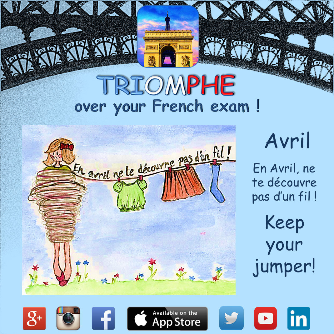 MyTriompheApp's tweet photo. #Learn #French #Language with your #app #TRIOMPHE on #ipad #iphone for #GCSE #MFL #FLE #DELF #ALevel #IB #revision https://t.co/yTdCRsVjH4