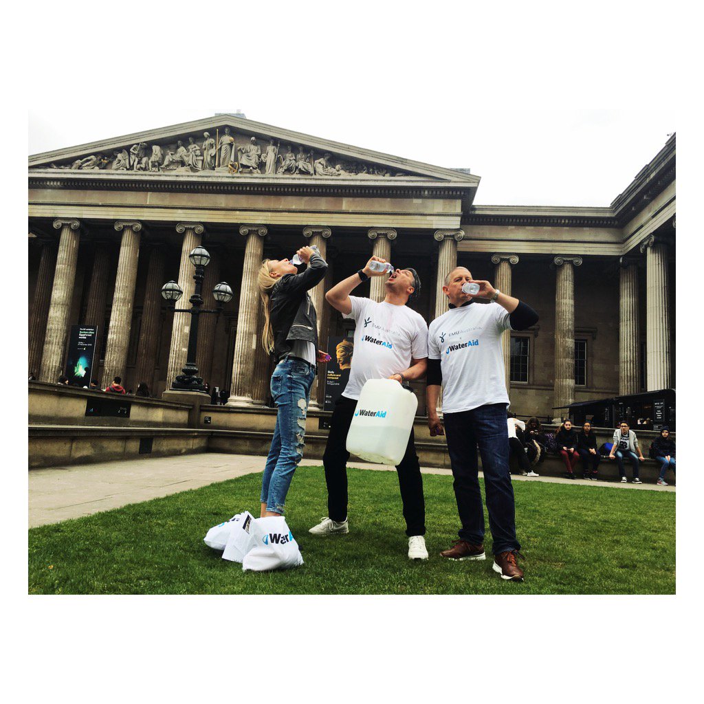 ashleighjohnson's tweet photo. We're enjoying clean water, but 1 in 10 people don't have this privilege #EMU4Waterproof @EMUAustralia @WaterAidUK https://t.co/deExMGBUMG