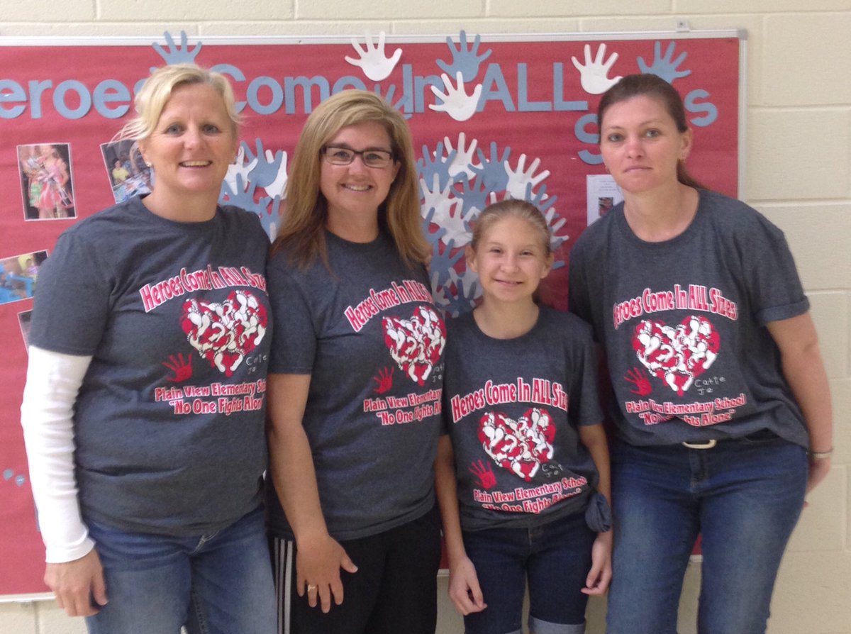 PrincipalPVES's tweet photo. PVES family supporting our own Catie Jo in our community fundraiser❤️ #PediatricHeartDisease❤️#RonaldMcDonaldHouse https://t.co/uc6Nsltz6r