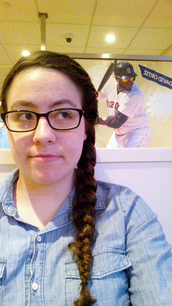 Chilling with Big Papi at the Jimmy Fund Clinic at Dana Farber Cancer Institute. Check up day. 💪
