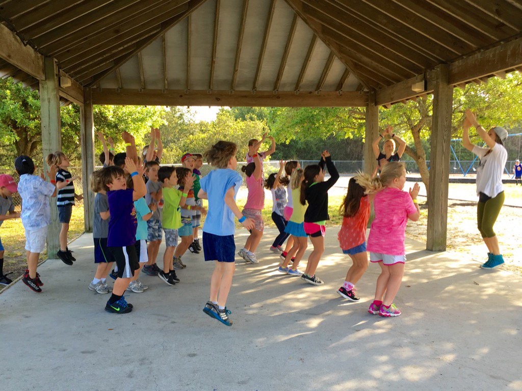 Having a blast with Zumba at WBS Fun Day!! <a href="/WBeachSchool/">WBeachSchool</a>