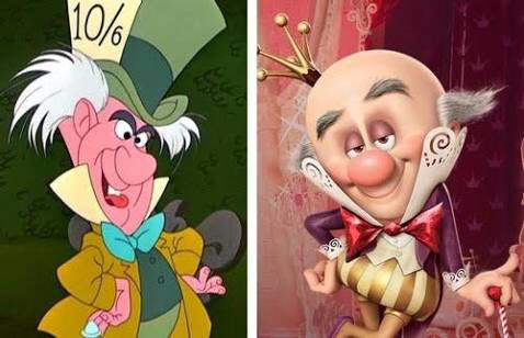 ドラゴン士 シュガーラッシュ キャンディー大王の外見と声はその昔活躍したコメディアン エドウィンの模倣 彼は ふしぎの国のアリス のマッドハッターのモデルと声も演じ メリーポピンズ のアルバートおじさんで有名 シュガーラッシュ