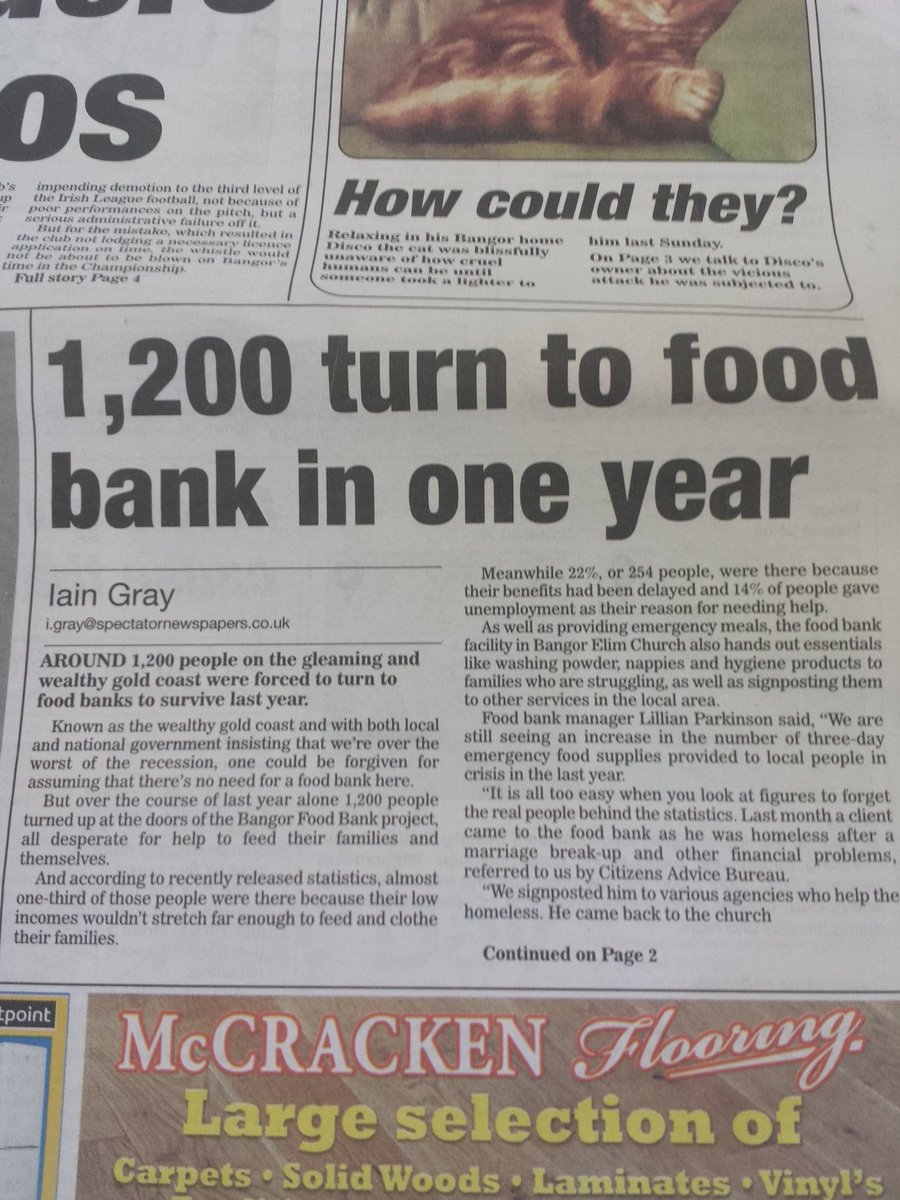 BangorNIF's tweet photo. Great write up in Spectator. #onemilliontoomany #frontpage https://t.co/vMNZxAF5m1