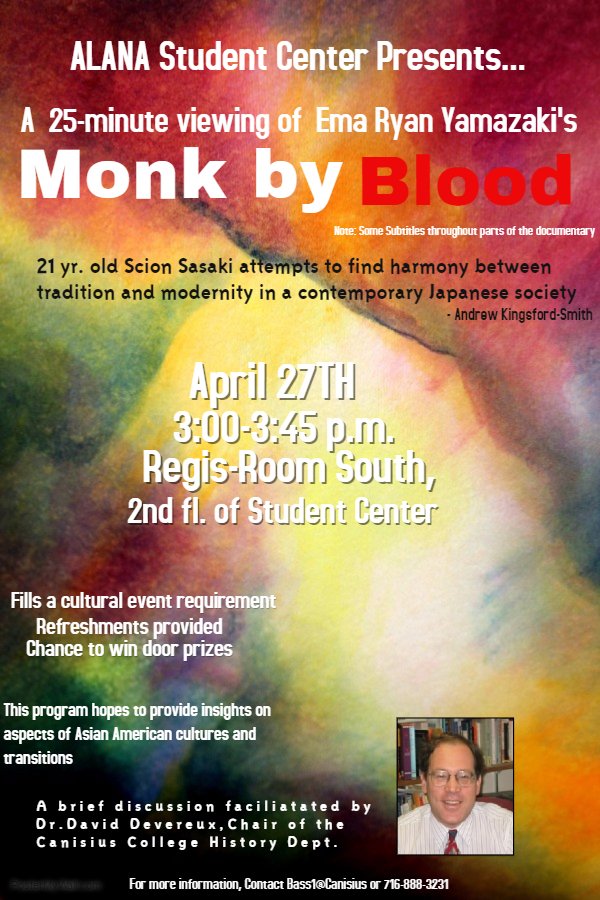 Canisius_ALANA's tweet photo. ASC has coordinated an event as an early celebration of Asian American Heritage.. Details in the flier https://t.co/391RWYSbiU