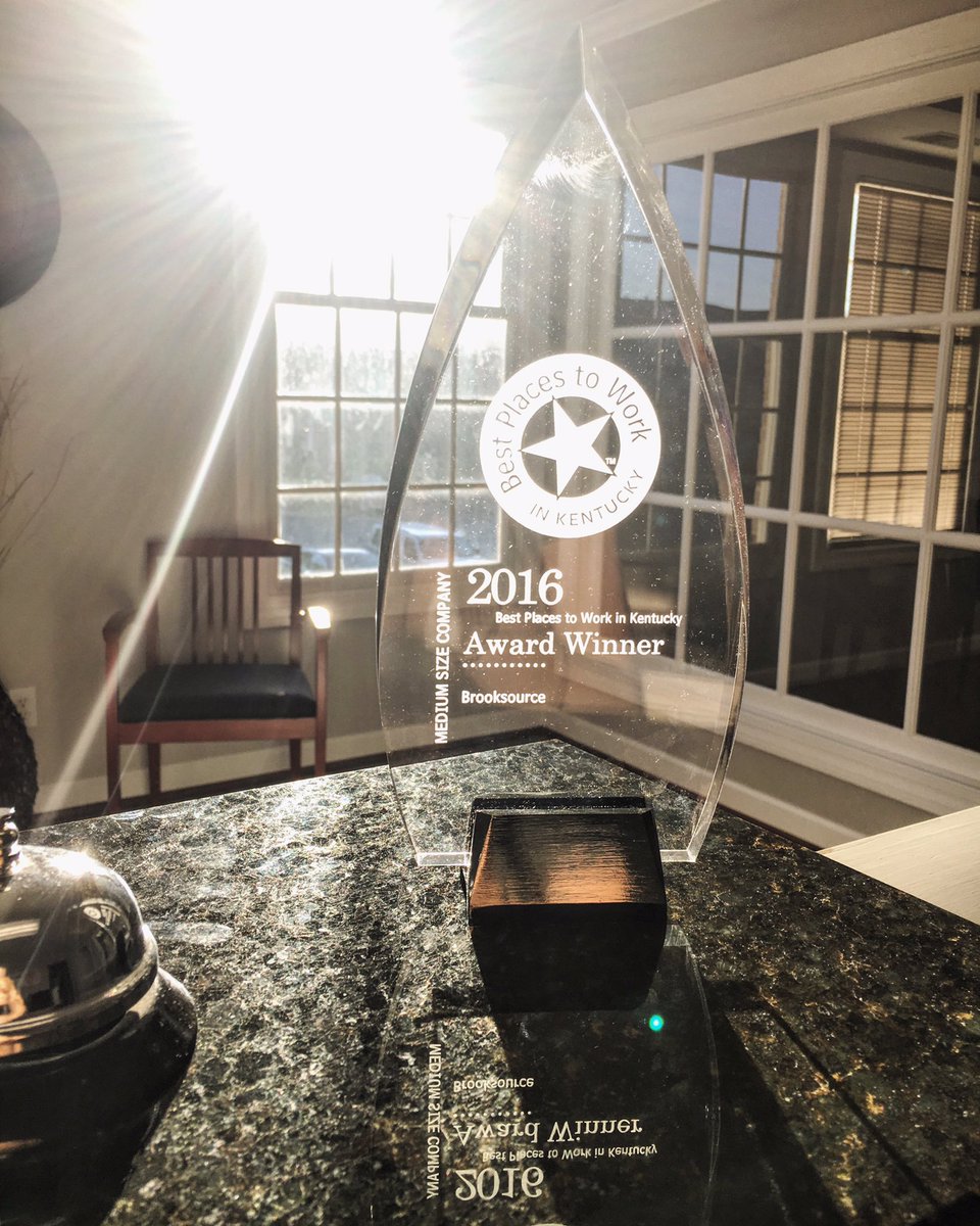 Brooksource_LOU's tweet image. We are so grateful to be named the #1 Best Place to Work in Kentucky!
#bestplacesky #bebrooksource #betough2016