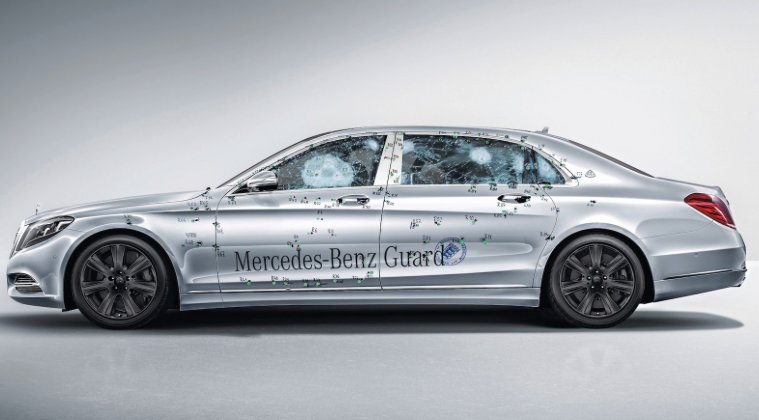 limoweekly's tweet photo. A $513,000 Mercedes Maybach limo attacked with an assault rifle. https://t.co/MpAbFTH3fr #limochat #limo #limousine https://t.co/DkYIzVL8Td