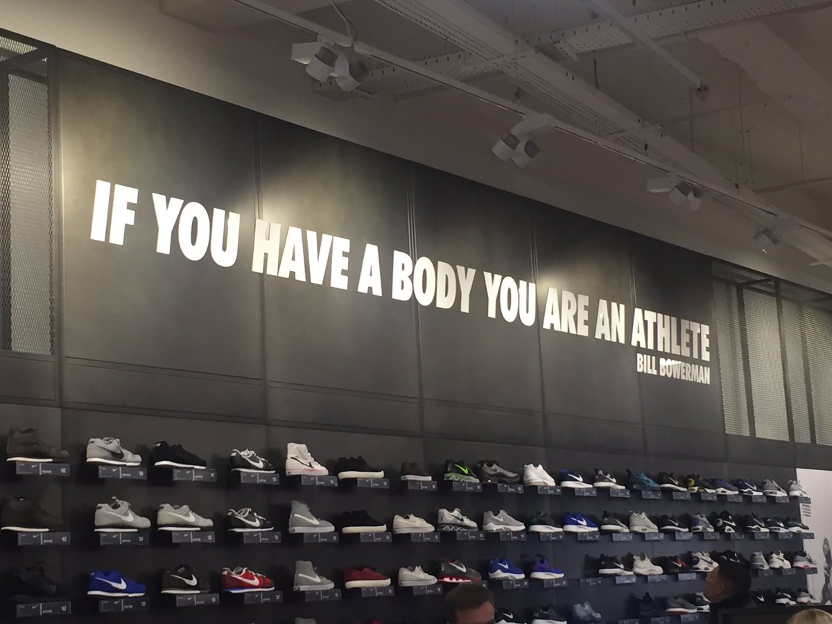 garypoulton's tweet photo. "If you have a body you are an athlete!" #LondonMarathonweekend @LondonMarathon https://t.co/ciTNHlXAC9