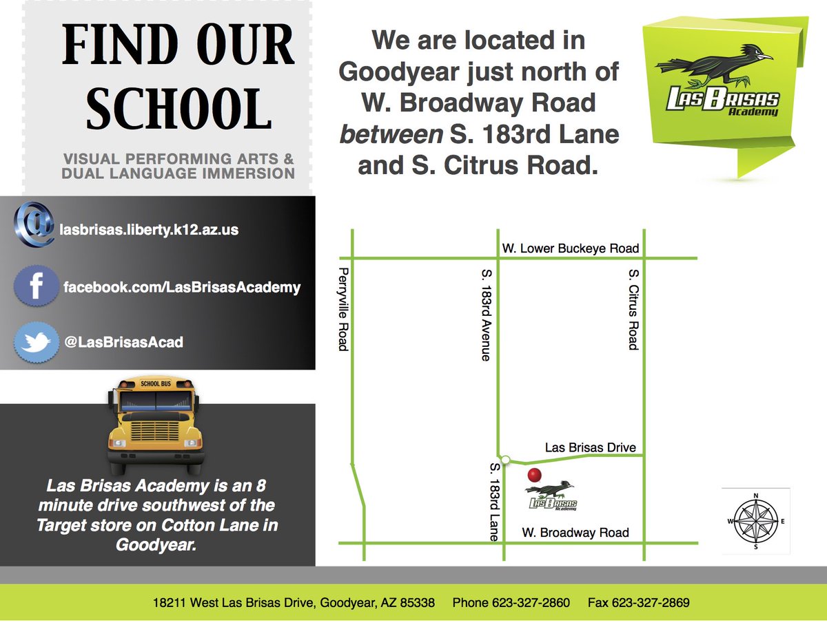 LibertyESD25's tweet image. #TuesdayTour at @LasBrisasAcad starts 2pm. @azedschools #visualperformingarts #duallanguage #thegoodingoodyear