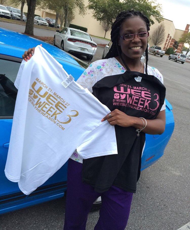 TeamOooWee's tweet photo. DO YOU HAVE YOUR @1WeeWeek #WEEWEEK3 SHIRT? NO? 🤔 GET YOURS TODAY $5 https://t.co/3VaVx0sBAj
