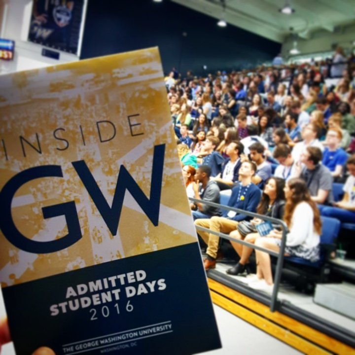 GWAdmissions's tweet photo. Full house for our final #InsideGW2016 for the #GWClassof2020!! https://t.co/tmAxpGzPgZ