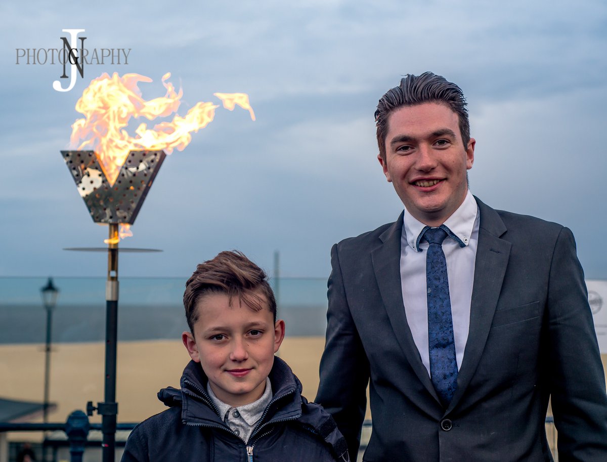 PorterhouseG's tweet photo. Our Queen's 90th birthday beacon lighting yesterday!! #Queenat90 https://t.co/PSvrNadYoh