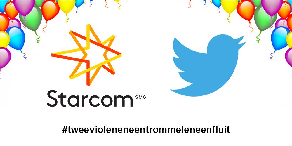 StarcomNL's tweet photo. @margarida Namens iedereen bij @StarcomNL van harte met jouw mooie jubileum bij @TwitterAdsNL ! #SMG #MakeNextNow https://t.co/a029fOjTc1