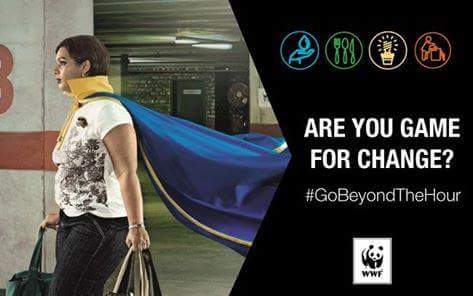 Game for change? Register now to participate in <a href="/WWFSouthAfrica/">WWF South Africa</a>'s #GoBeyondTheHour Challenge eepurl.com/bXNf-D