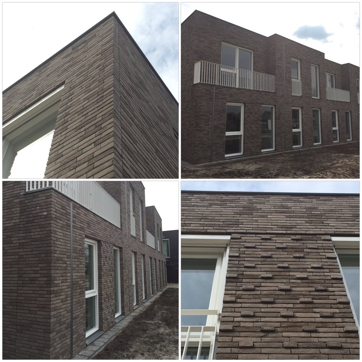 #Nelissen Steenfabrieken. #Cap Gri Nez wf. 32  wooneenheden Rijsbergen. #Amarant Breda. #Oomen Architecten Breda.