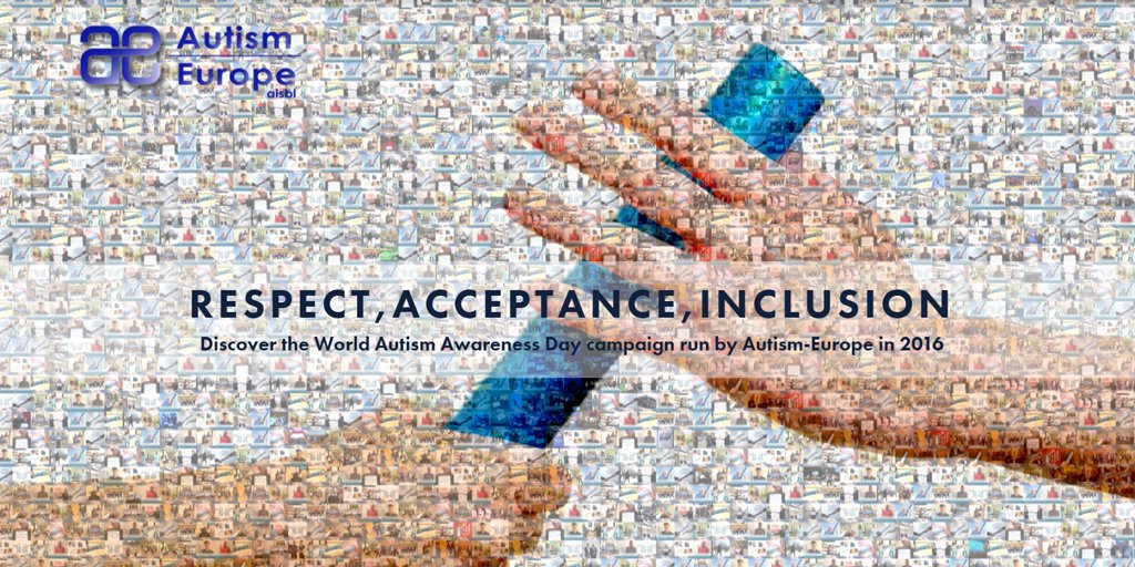 AutismEurope's tweet photo. See here the interactive story of how our #AutismDay2016 campaign unfolded. Thanks you all! https://t.co/y61TBWTsN3 https://t.co/yHFdkMEdjw