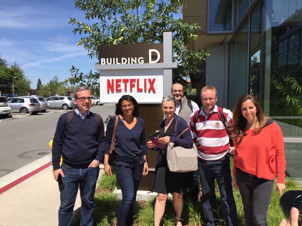 FatieToko's tweet photo. Exec. ESSEC digital @netflix @san José "Something for everyone but not one show for everybody" #disruptivemedia https://t.co/TXLjifxJKk