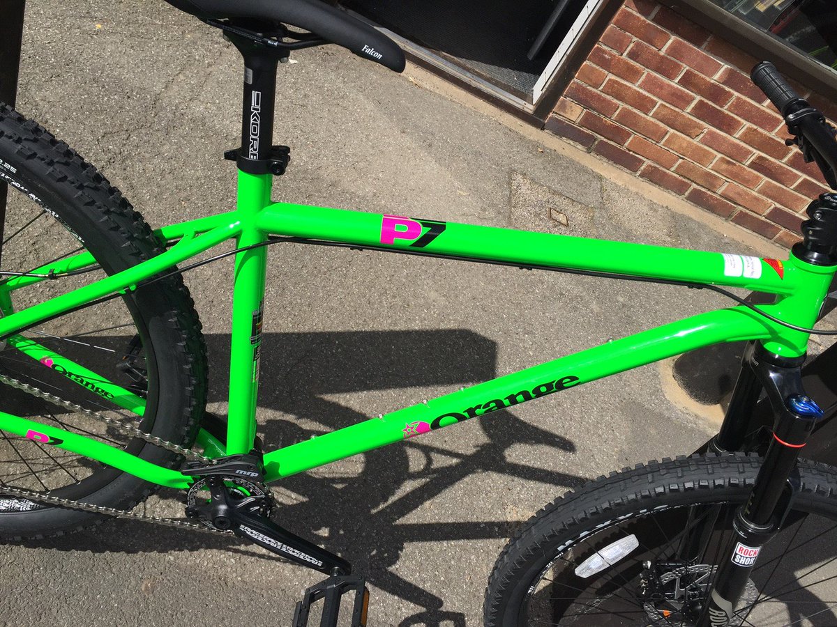BikeSceneShop's tweet image. The all new @orange P7 has arrived in store. This one is going to be a little cracker of a bike