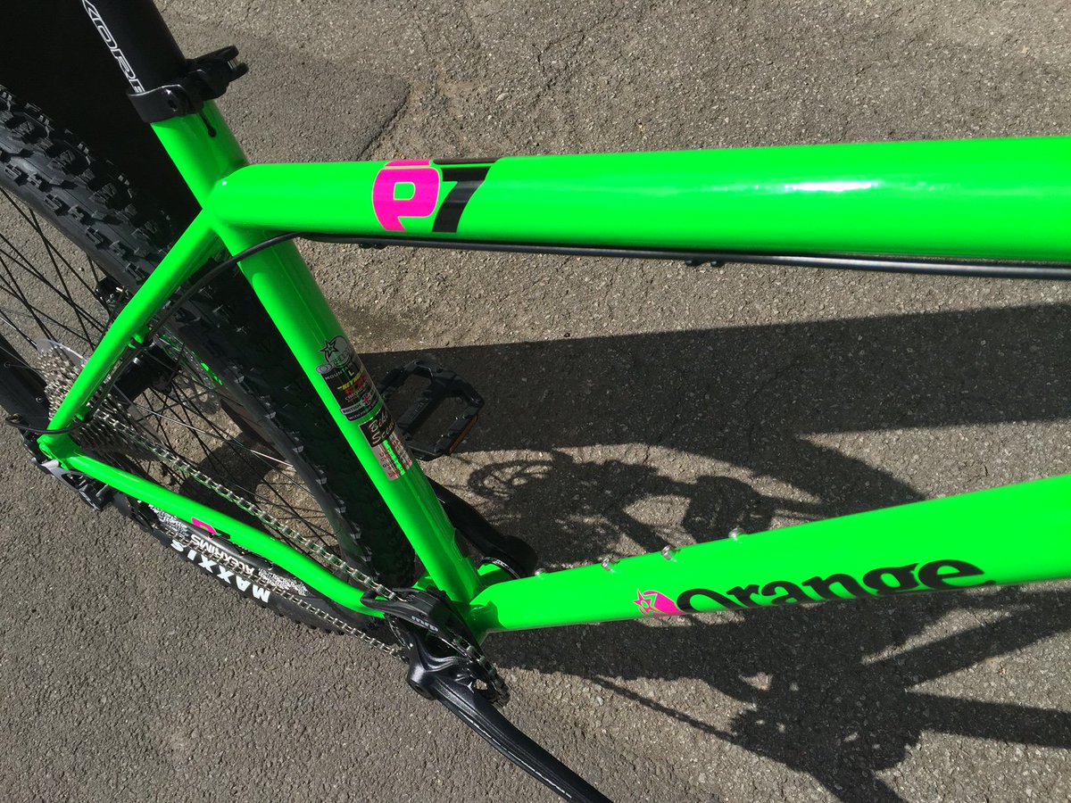 BikeSceneShop's tweet image. The all new @orange P7 has arrived in store. This one is going to be a little cracker of a bike