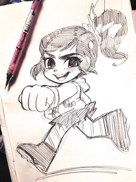 結構描いてたな〜✊??? 