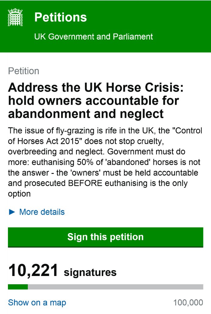 linny_jb's tweet photo. @Umarkarim89 @EquineAnn @WE_HTHW2015 @eggsypony @NorfolkBea
We've broken thro 10K barrier! #ForBobsSake #RIPBob ๐ https://t.co/TrShwdIZML