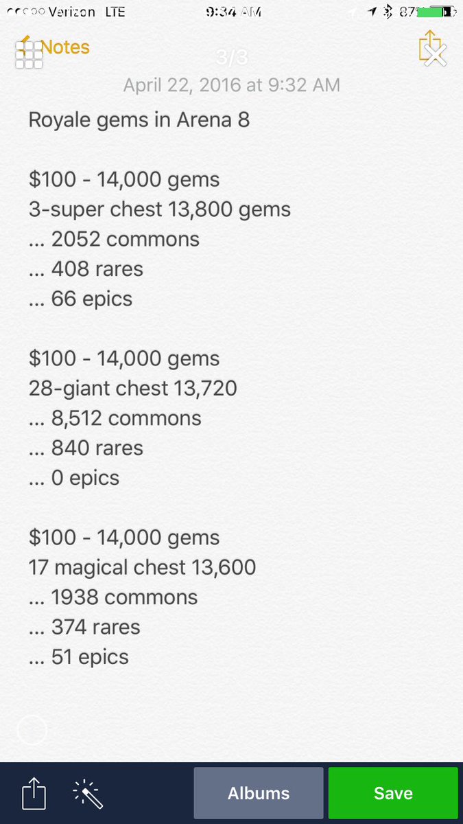 Thought this info might be useful to understand the value of each chest in <a href="/ClashRoyale/">Clash Royale</a>