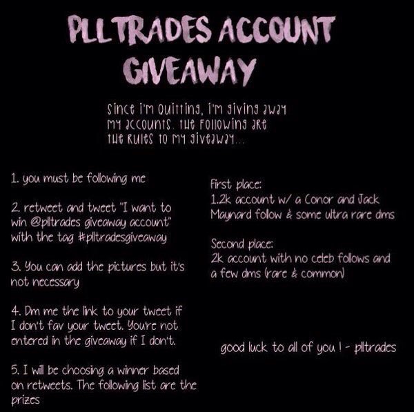holyguacamoliam's tweet photo. I want to win @plltrades giveaway account !#plltradesgiveaway

SAVED ACCS ARE ALLOWED ! https://t.co/oG4B2KhVP3