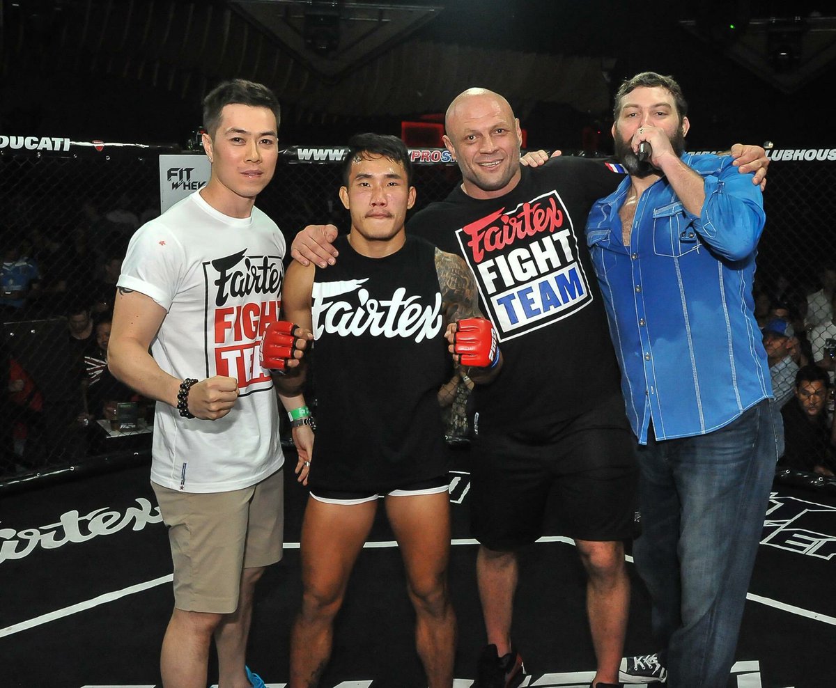 Prem_Fairtex's tweet photo. Fairtex MMA program is now available at Fairtex Pattaya. Here is our first mma fighter YodKaiKaew Fairtex https://t.co/l0AHuF9XGW