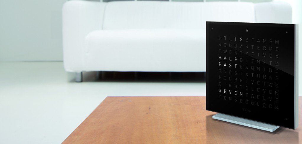 Qlocktwo Very Cool Clock Cool Clocks Modern Clock Signage Design
