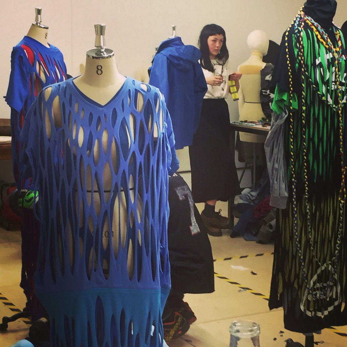 bloqsuk's tweet photo. Design Surgery thank you for these marvellous mannequins! @Fash_Rev #TheUpcycleProject #whomademyclothes https://t.co/NYMZeMMoS5
