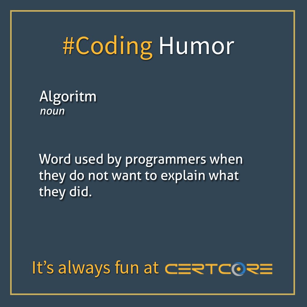 CertCore's tweet image. Are you a specialist in a programming language or web technology?
Submit your resume on certcore.com/careers