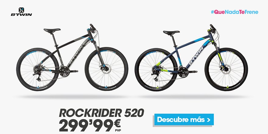 Rockrider best sale 520 azul