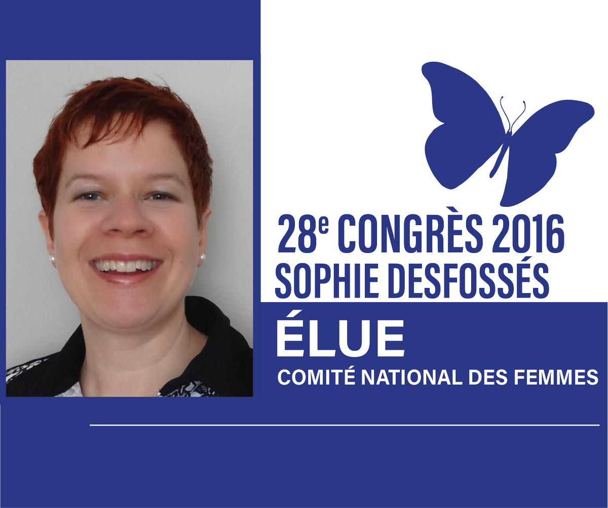 #SFPQCongrès Hélène Larivée et Sophie Desfossés sont élues au Comité national des femmes! #syndQc